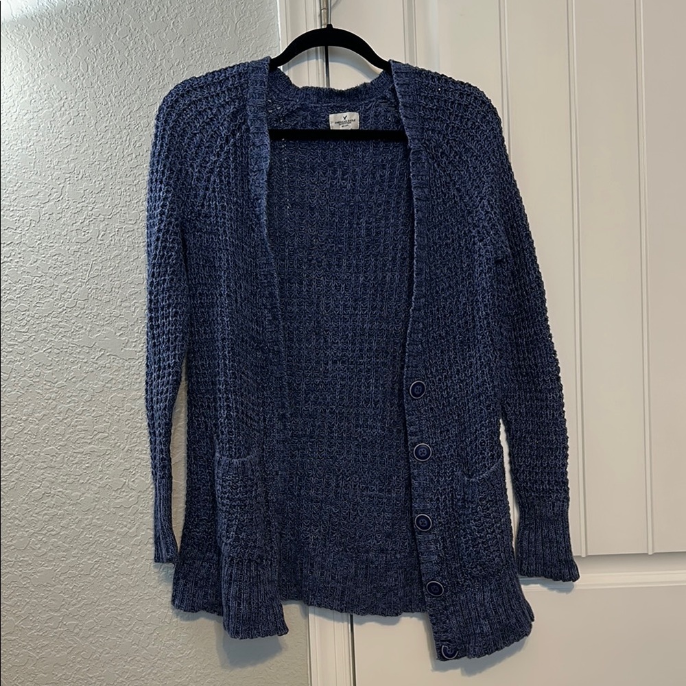 American Eagle Outfitters Navy Cardigan